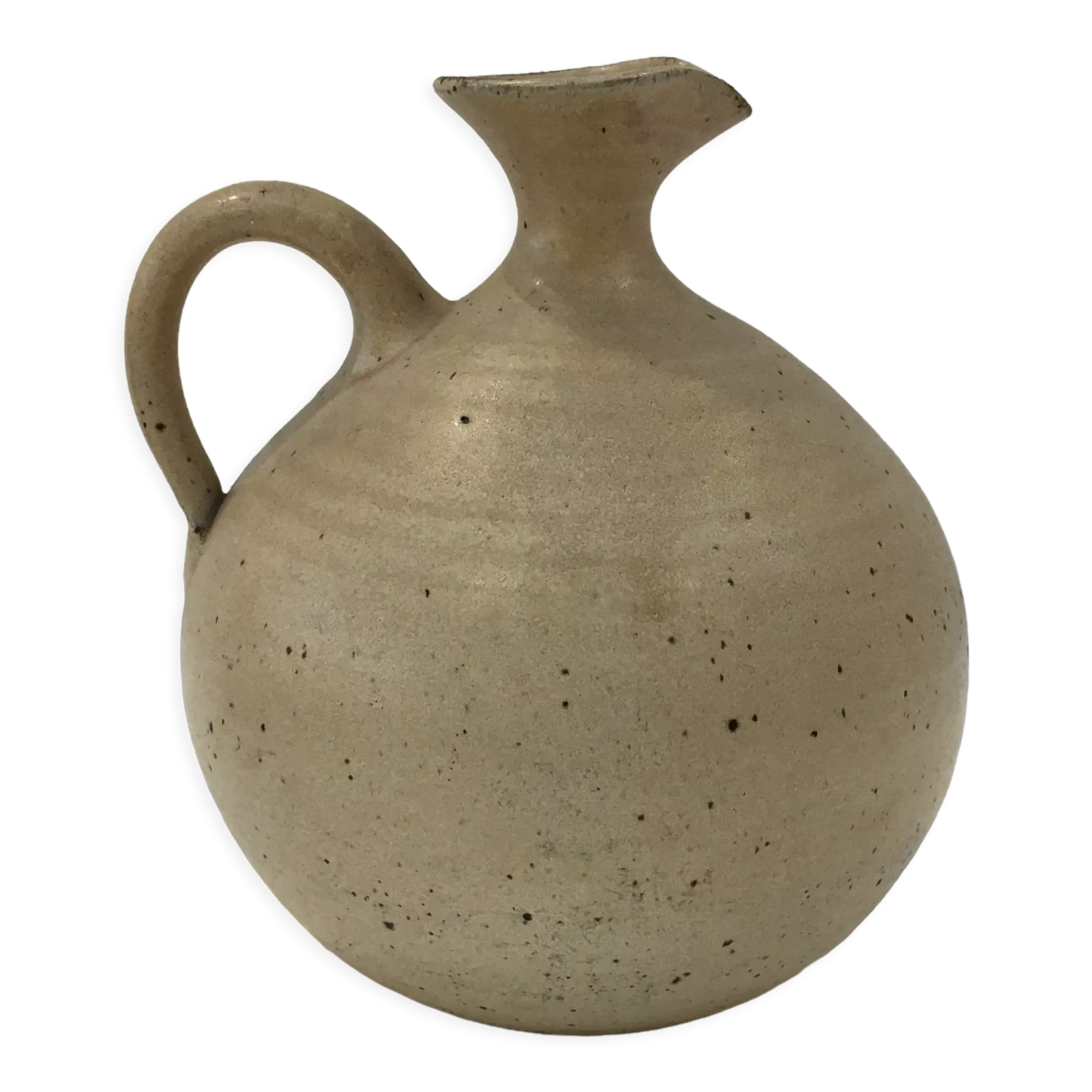 Large pyrite sandstone jug