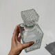 Glass whiskey decanter