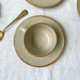 Speckled sandstone coffee service