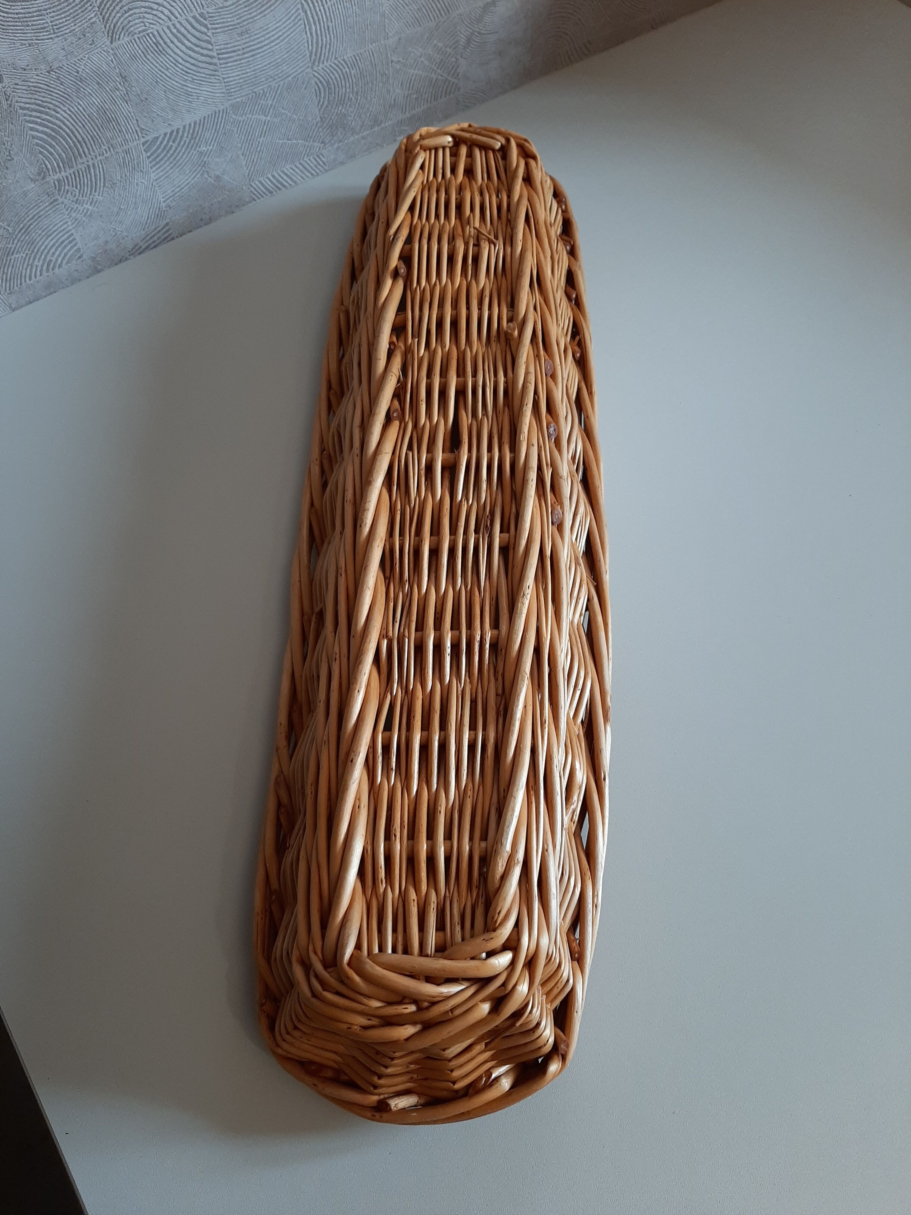 Wicker baker's panière from Villaines les rochers