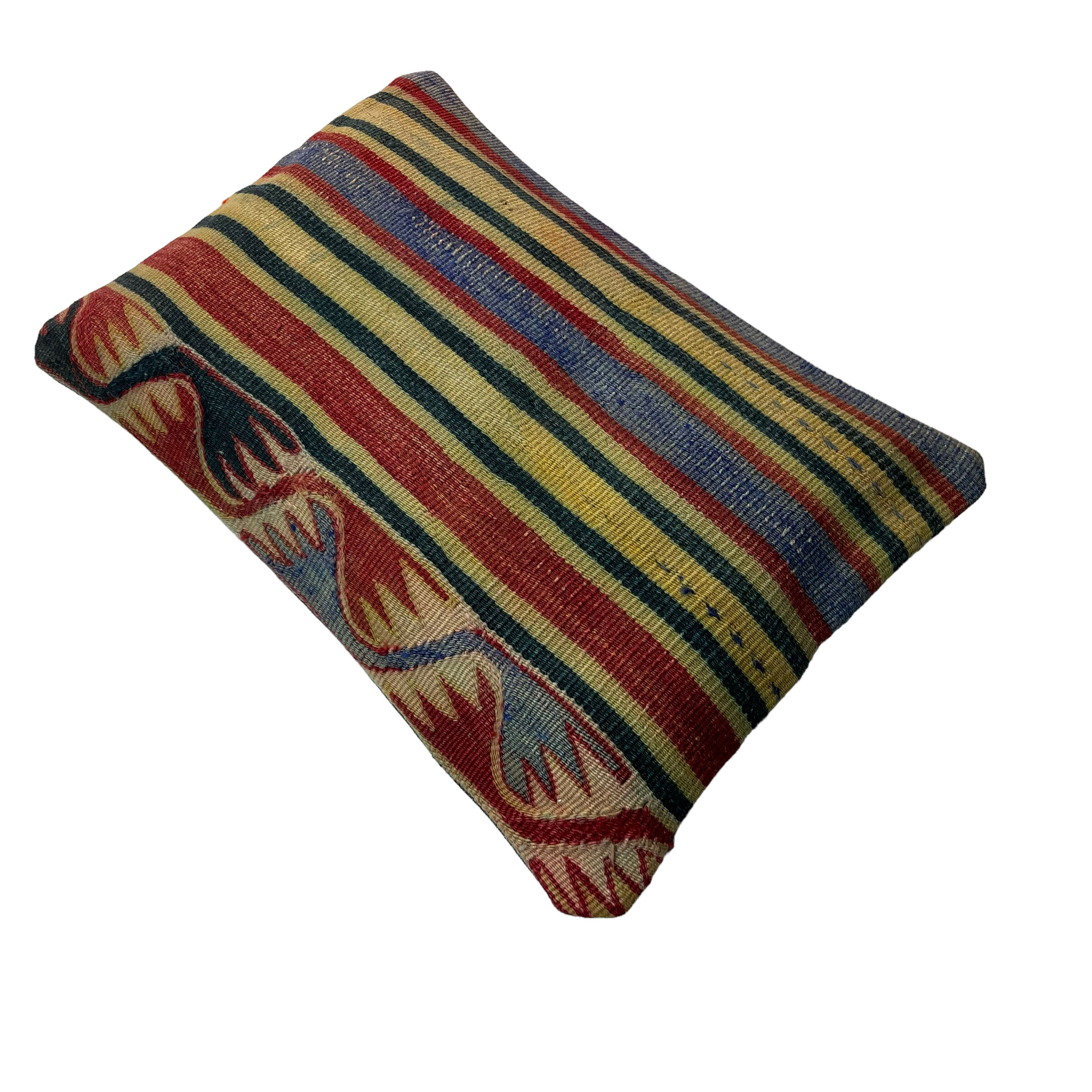 Vintage turkish handmade cushion cover , 30 x 50 cm