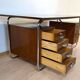 Vintage Bauhaus Oak Veneer Desk from Mücke & Melder, 1940s