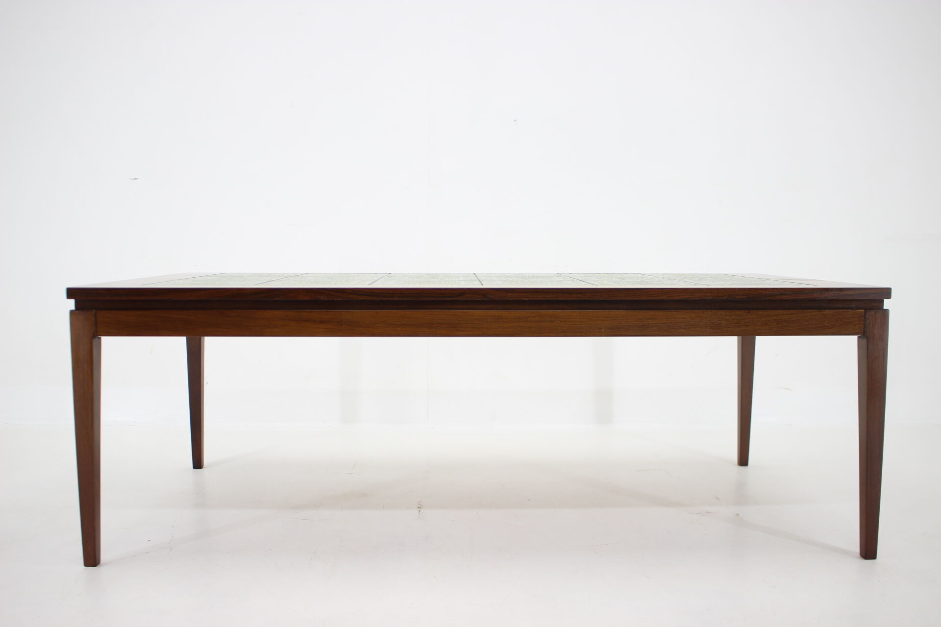 Table basse palisander et carrelage des années 1960, danemark