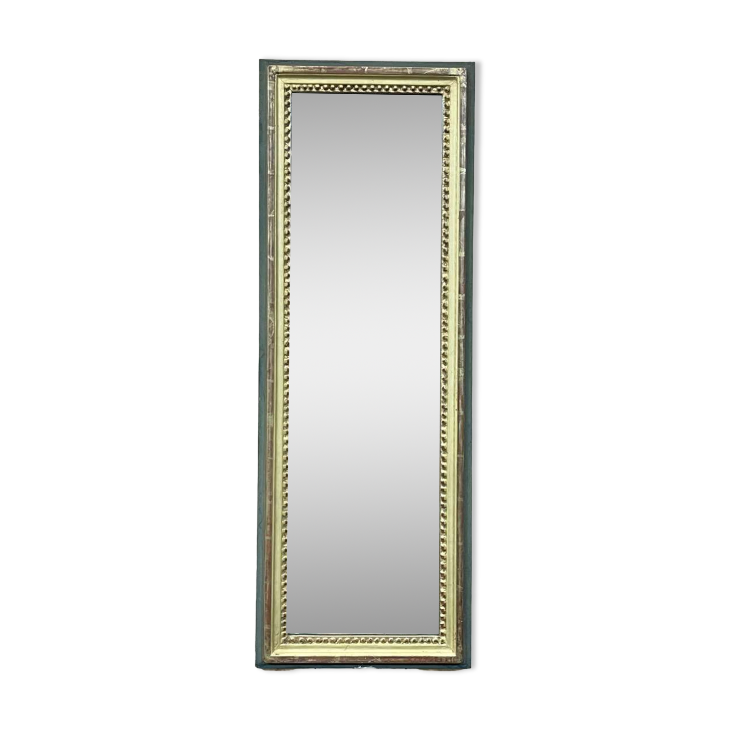 Mirror early twentieth in gilded wood