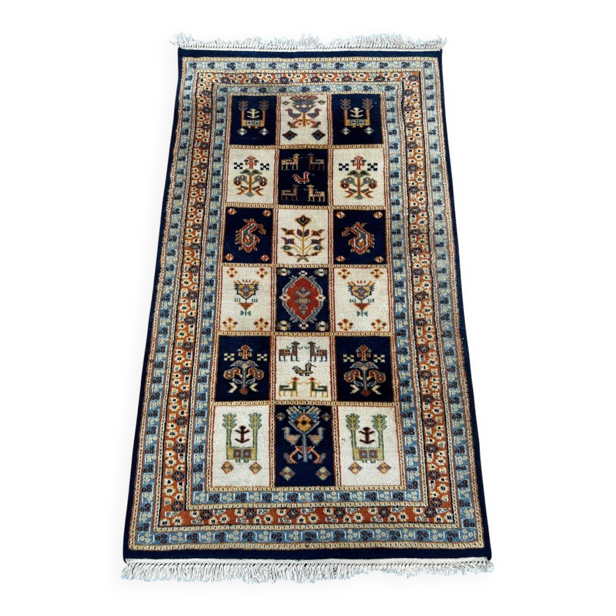 Handmade Indian rug 160cm x 90cm