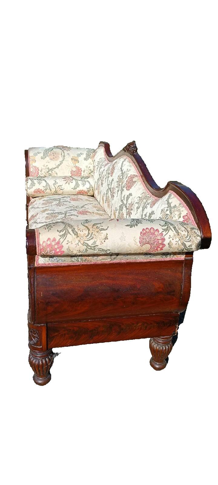 Carlo X boat sofa - Genoa, first half of the 19th century, in the style of Henry Peters