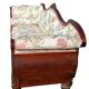 Carlo X boat sofa - Genoa, first half of the 19th century, in the style of Henry Peters