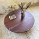 Table basse ronde tripode années 50