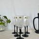 Six vintage champagne glasses Luminarc Octime 70s-80s