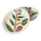 6 ceramic plates, Terragona model, San Marciano, Italy, 1970