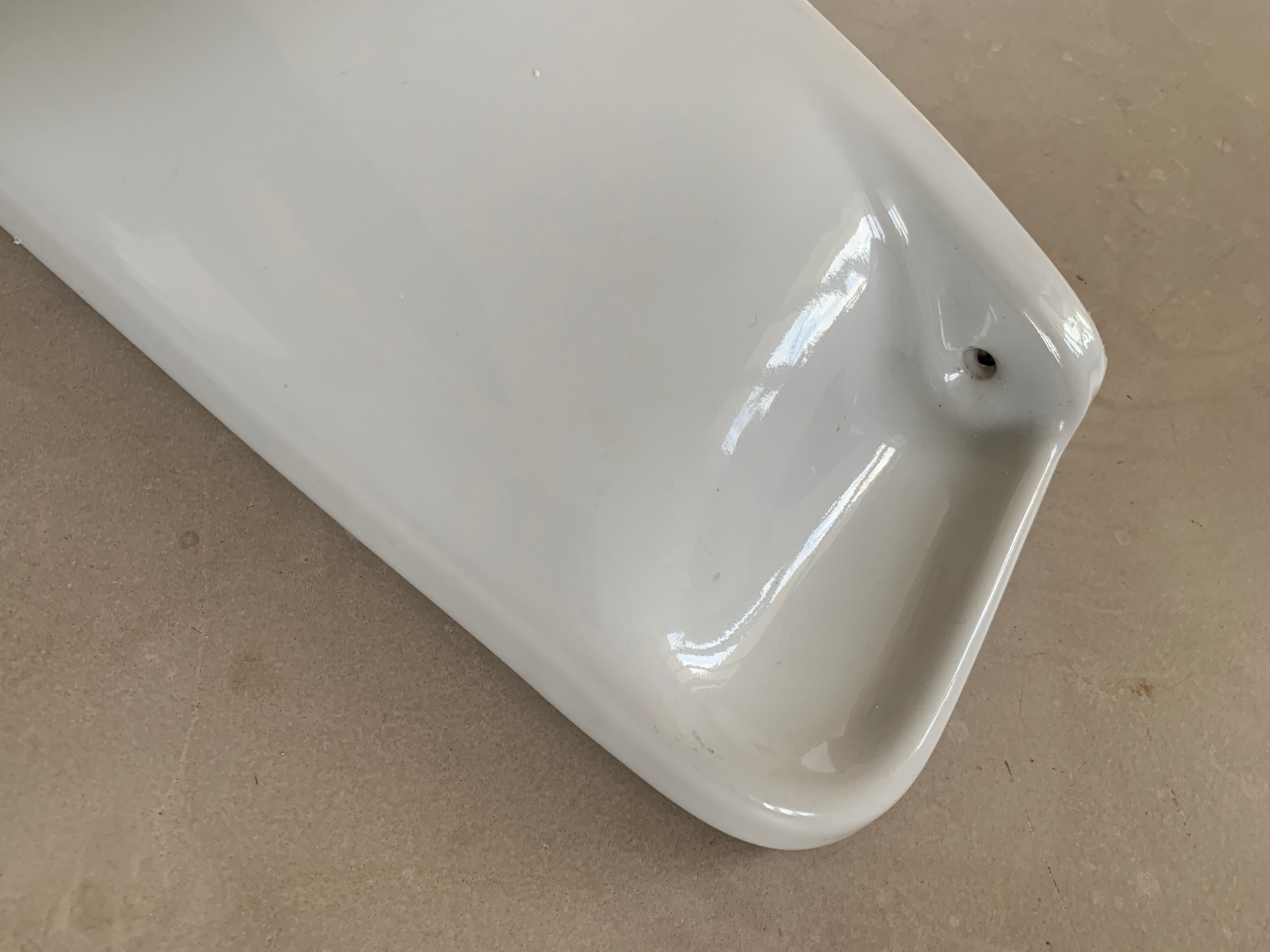 Antique ceramic shelf