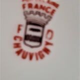 Poubelle de Table en porcelaine « FD Chauvigny »