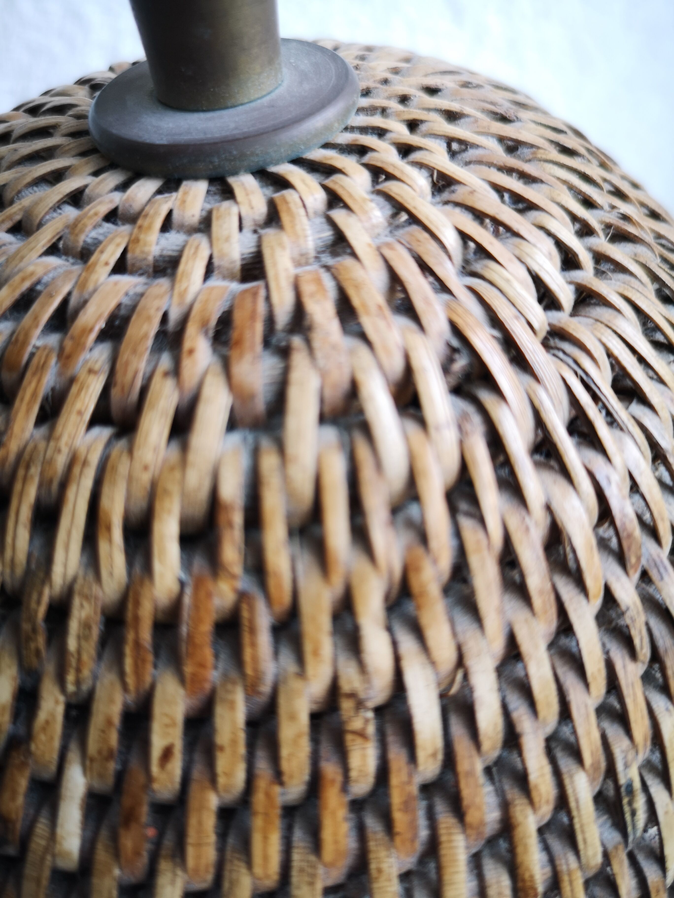 Rattan marrow lamp