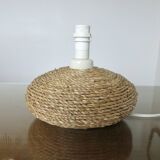 Braided rope lamp, 1970