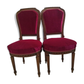 Pair of antique chairs stryle Louis XVI