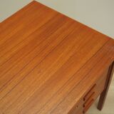 Teak desk, Danish design, 1970s, production: Denmark