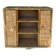 Rattan wardrobe