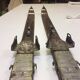 Pair of old wooden skis 1900