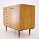 1970s Maple Cabinet or Chest Of Drawers, Czechoslovakia