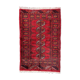 Vintage pakistani carpet lahore handmade 80cm x 122cm 1970s