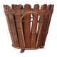 Cache pot en rotin