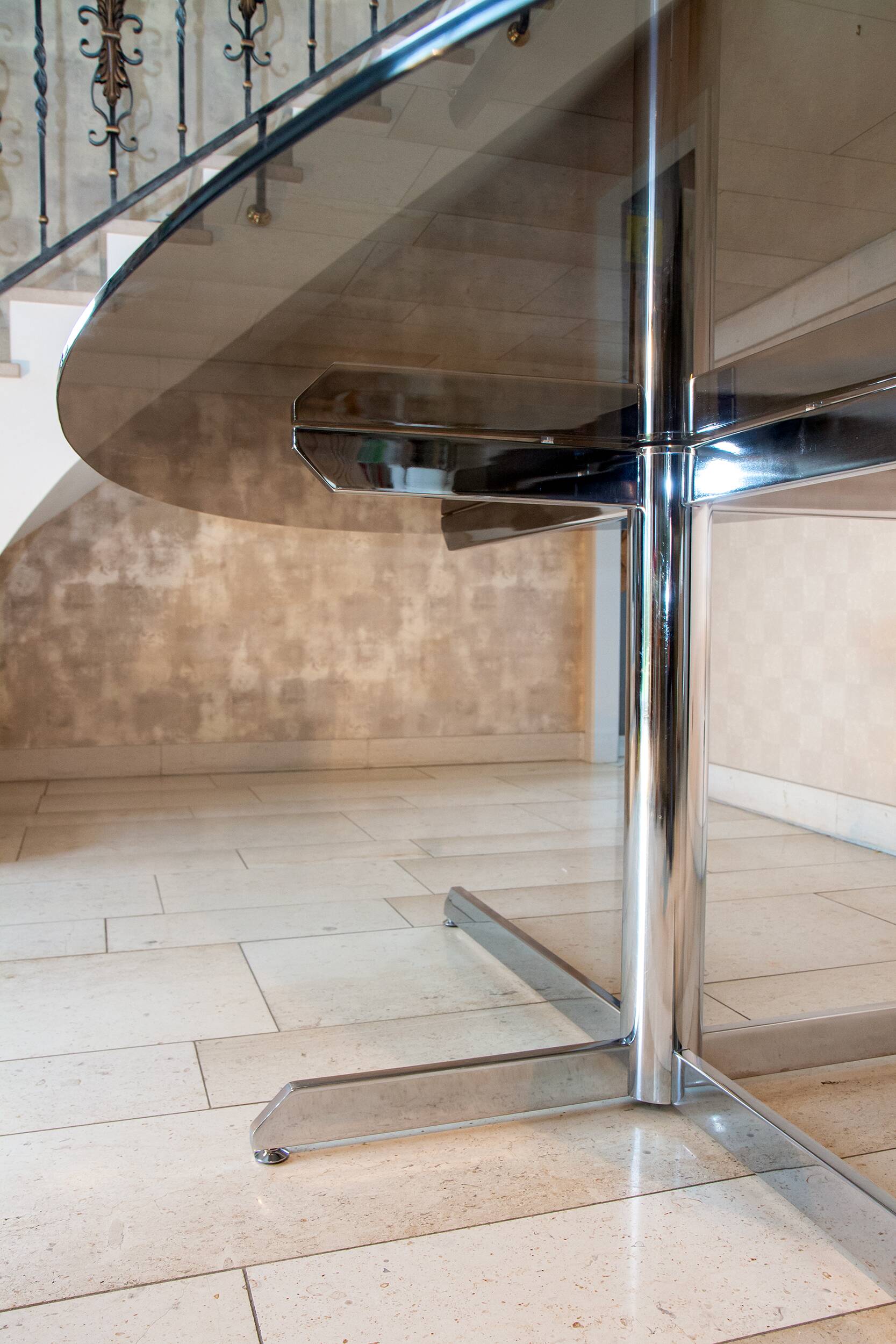 Roche Bobois dining table, attributed to Florence Knoll, 1970s