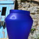 Blue vase