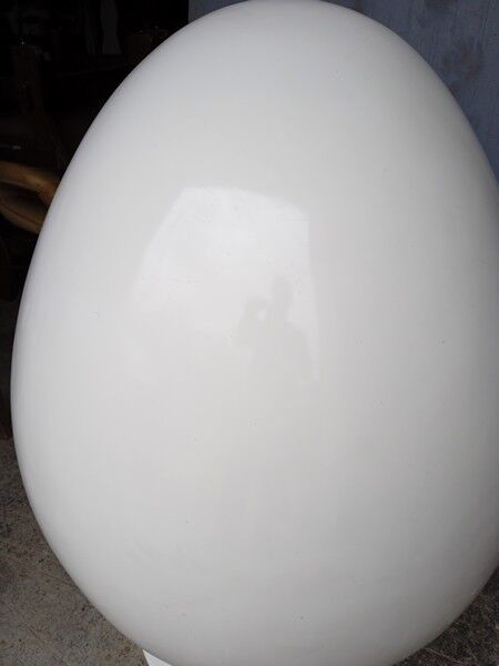 Armchair egg design st 1970 turning