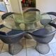 Warren Platner table with its 5 chairs.