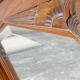 Miroir de cheminée Art Déco en bois sculpté - 82 cm x 150 cm