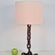 Brutalist Chain Table Lamp attributed to Franz West, 1980s