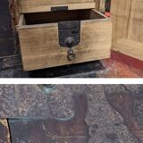 Commode à linge Tansu Japon, style Wabi Sabi, début XIXeme