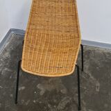Wicker chair 1950