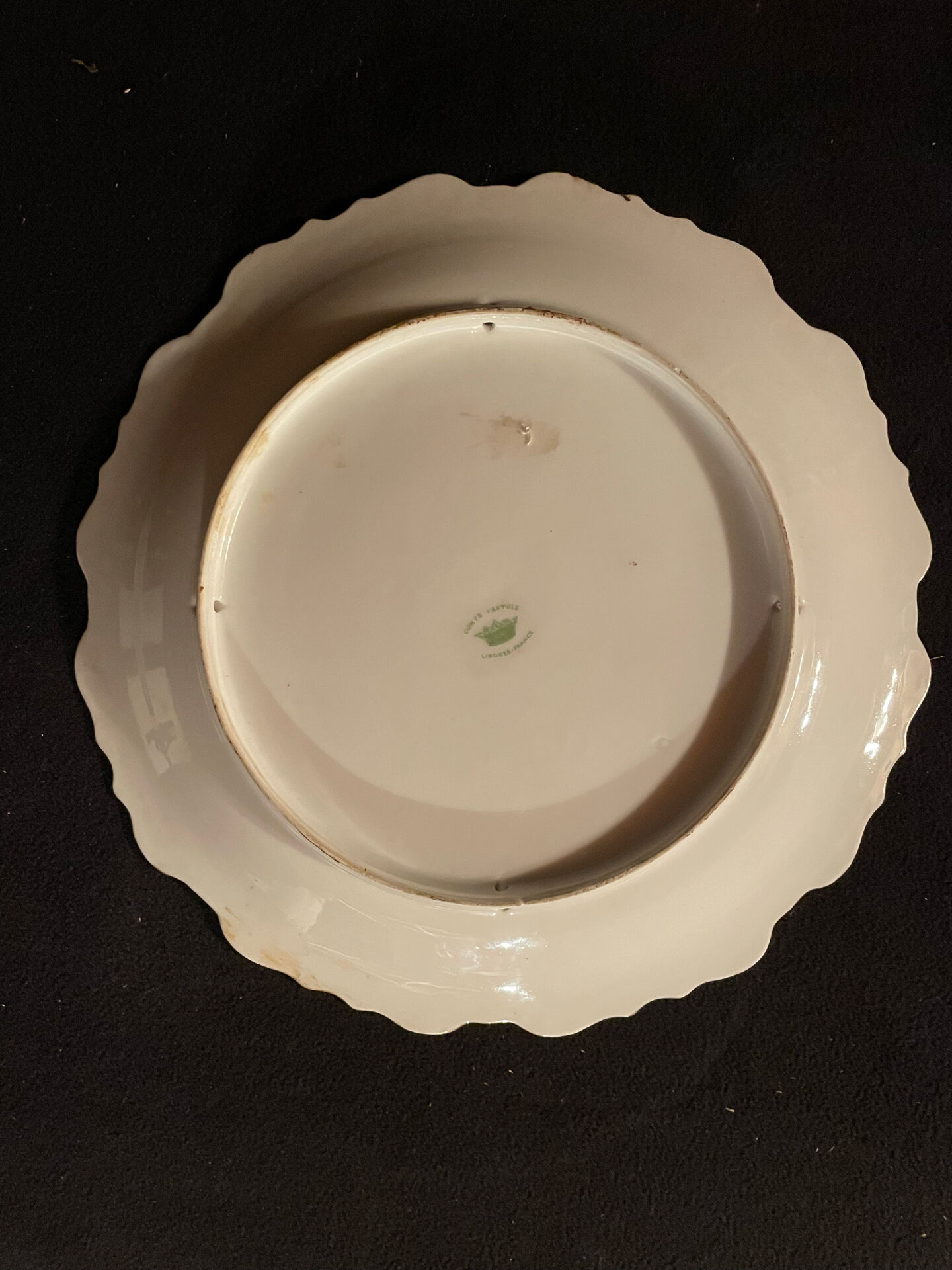 Assiettes porcelaine de Limoges