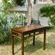 Console en bois de Huali, XXème siècle