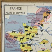 School poster double sided France
