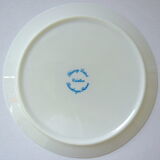 Limalonges porcelain butter decorated with bouquets of poppies