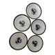 Set of Colette dessert plates from Moulin des Loups