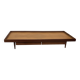 Vintage mid century daybed in teak design with drawers