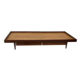 Vintage mid century daybed in teak design with drawers