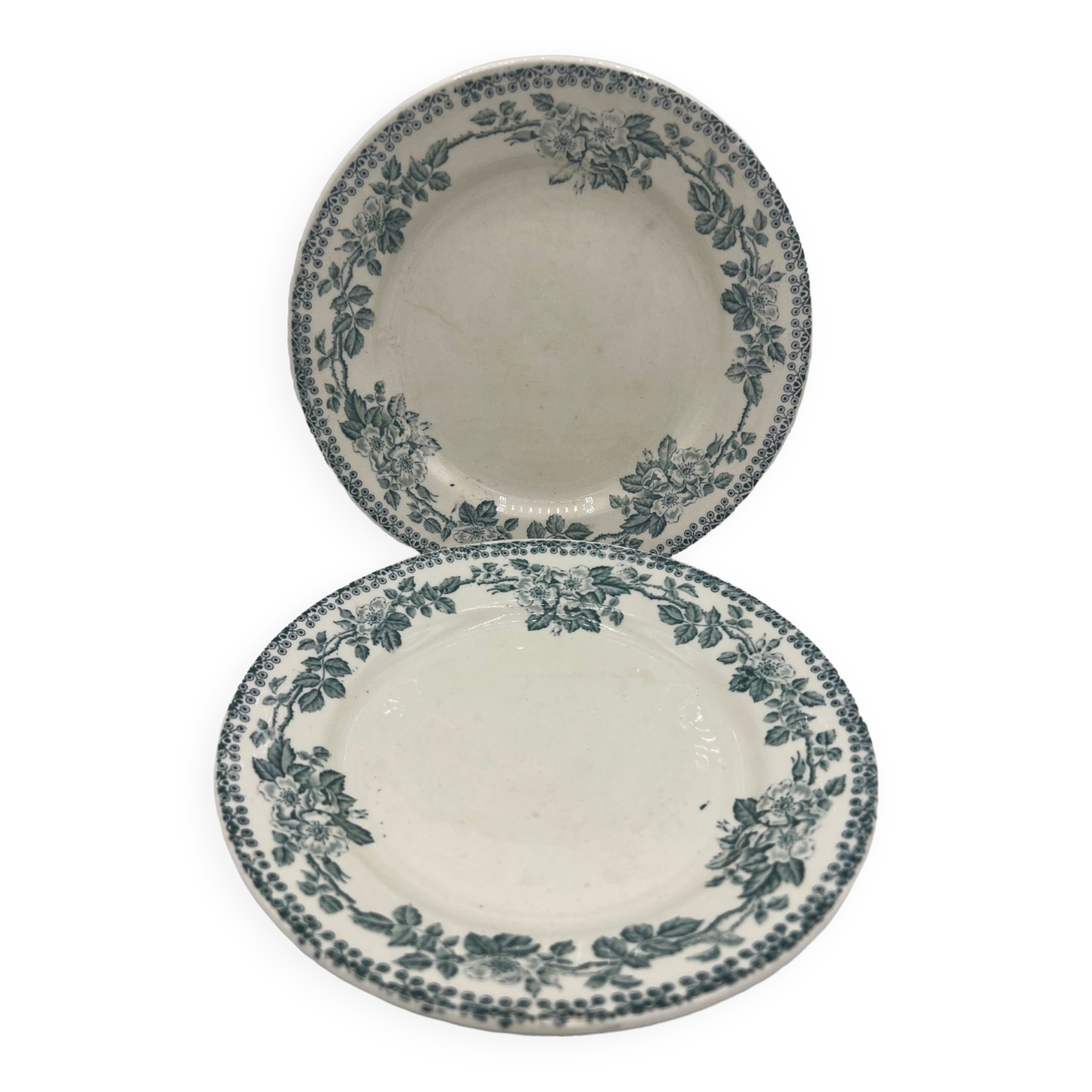 Set of plates Terre de fer