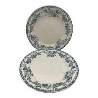 Set of plates Terre de fer