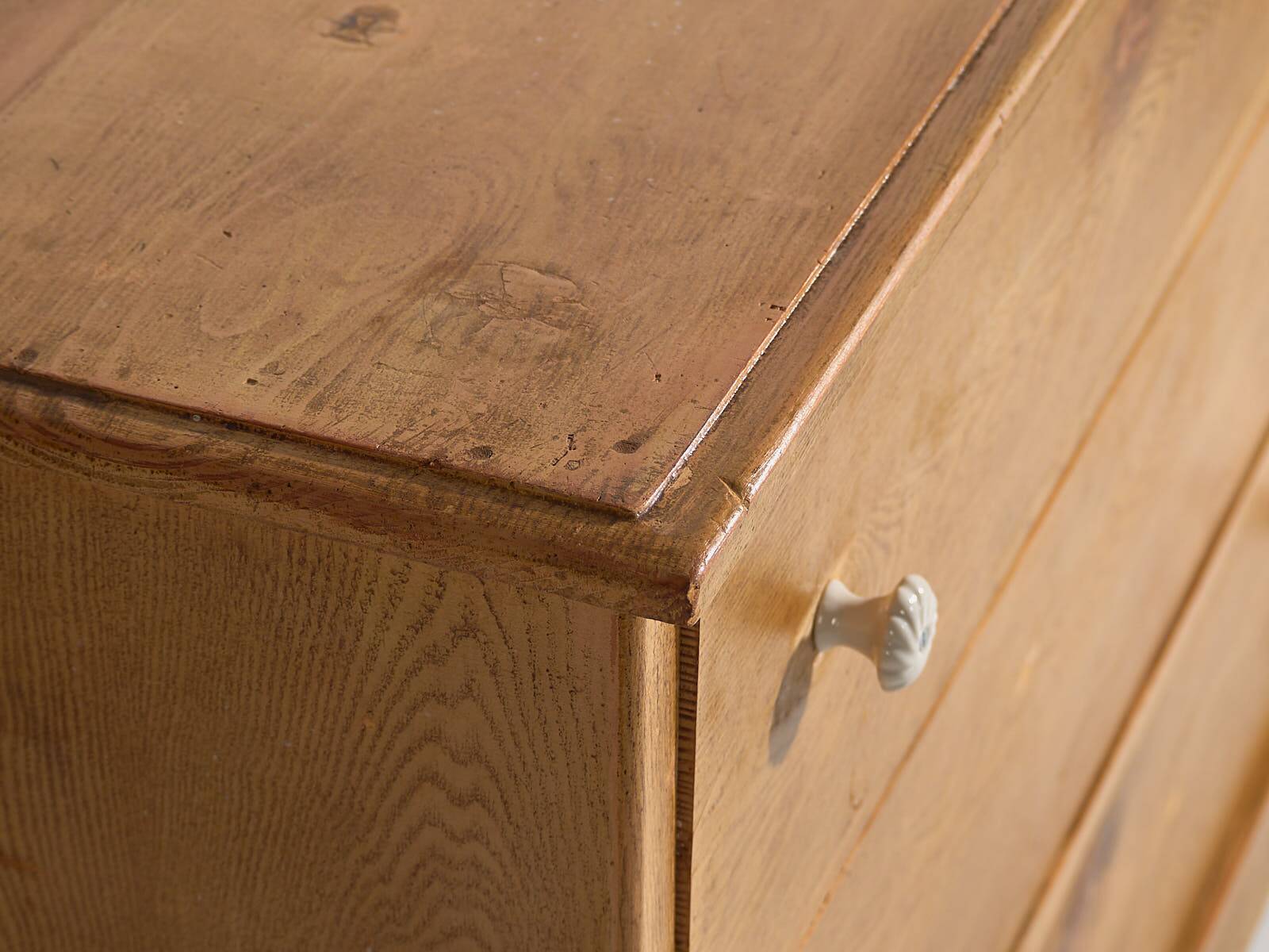 Antique three-drawer chest of drawers (circa 1920) #49