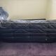 Togo Ligne Roset 3-seater - Black leather