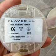 Lampadaire Flaver design vintage italien Murano