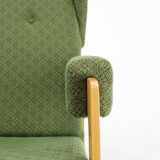 1970s Large Rare Brutalist Rocking Chair, Czechoslovakia