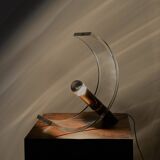 Lampe de table vintage en plexiglas