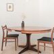 Baumann round table in teak