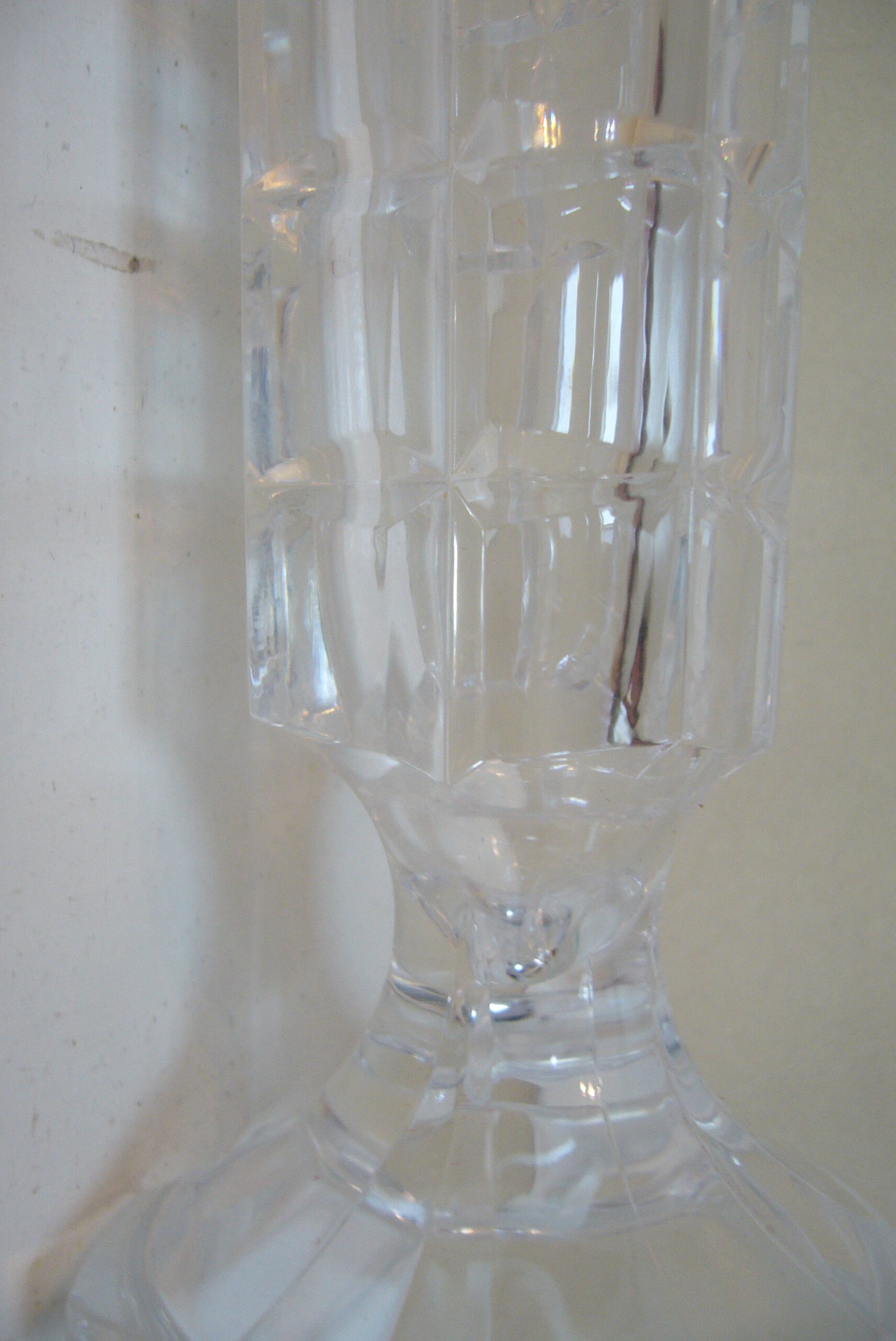 Vase soliflore neuf Cristal d'Arques