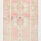 3x10 pale red antique vintage runner rug,90x299cm